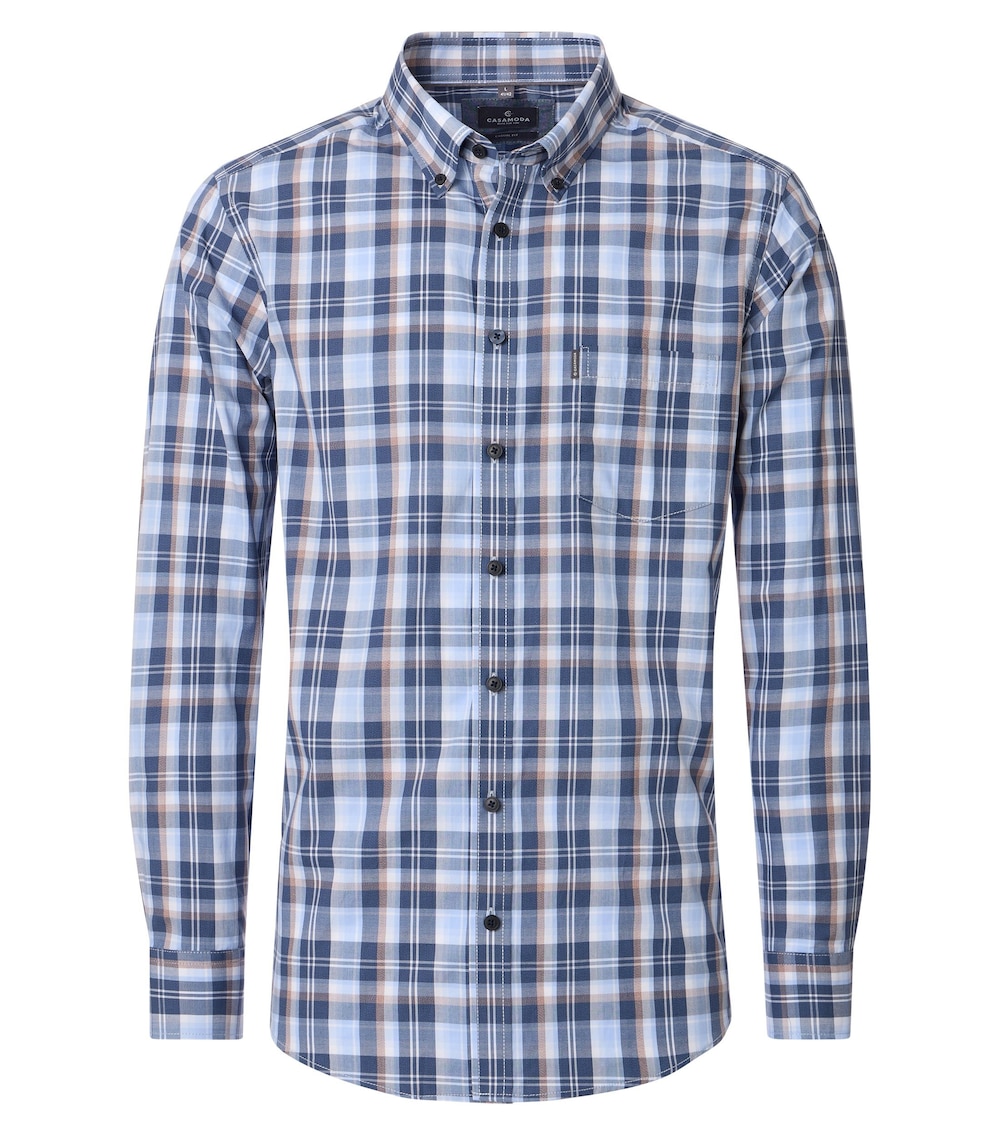 Freizeithemd kariert Casual Fit