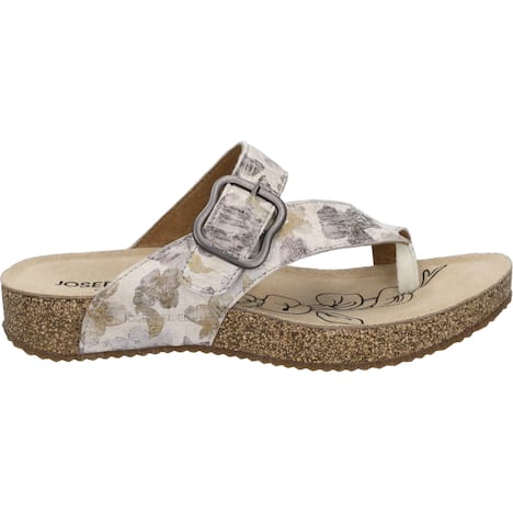 Damen Zehentrenner Tonga 77, creme-multi