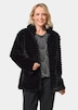Jacke in Rexkanin-Optik