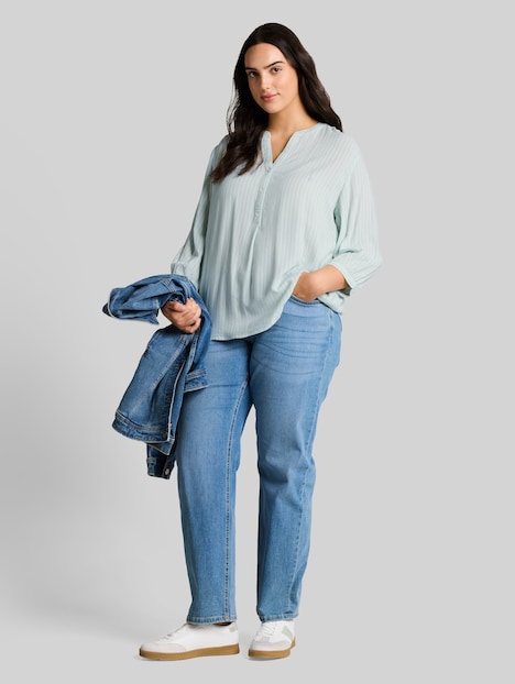Bluse mit Streifenmuster