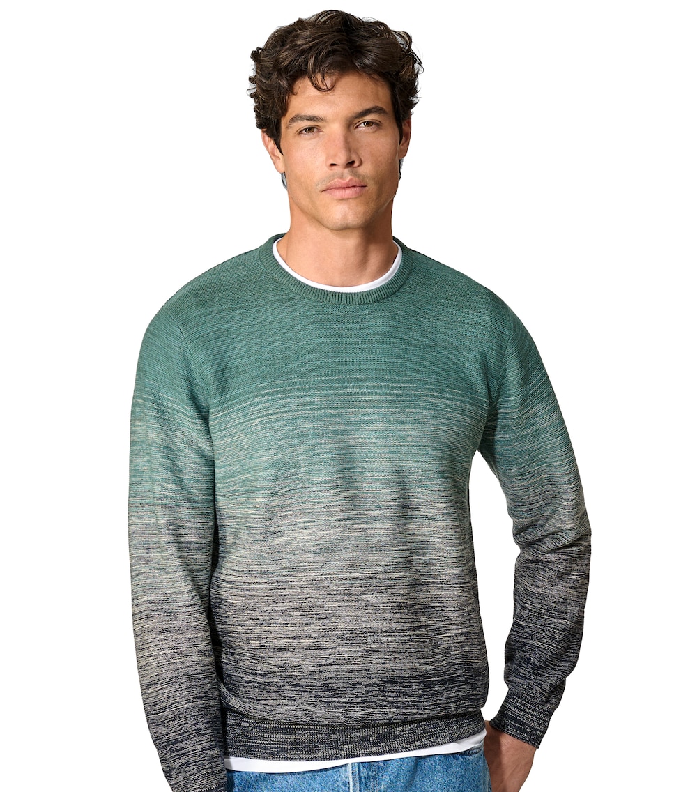 Pullover gestreift