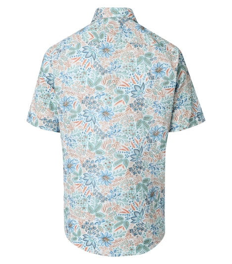 Freizeithemd Kurzarm Print Comfort Fit