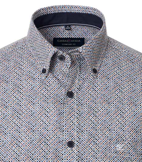 Freizeithemd Print Comfort Fit