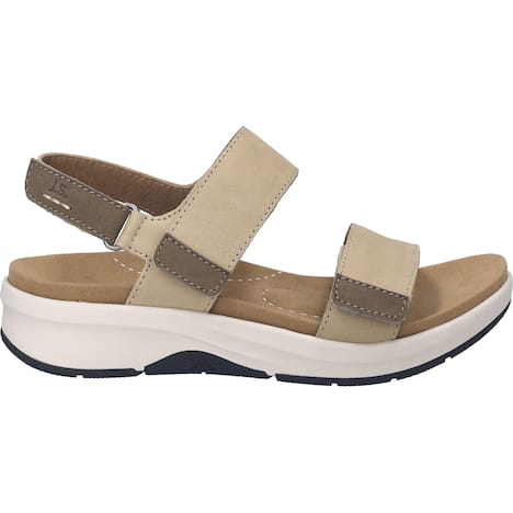 Damen Sandale Estelle 04, beige-kombi