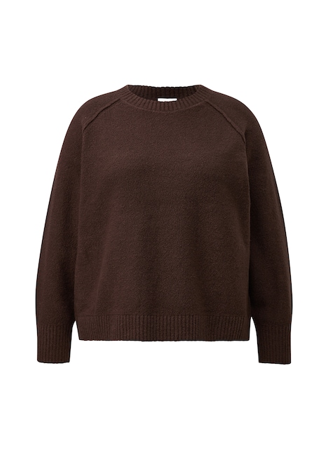 Bouclé-Strickpullover