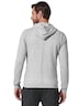 engbers Herren Strickjacke mit Kapuze , Silbergrau