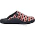 Damen Hausschuh Monaco D 03, rot-multi