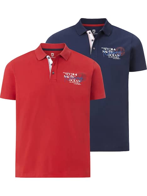 Doppelpack Poloshirt DAGFINN