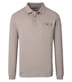 Polo-Shirt Langarm gestreift