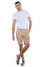 Herren Cargo-Bermuda regular , Khaki