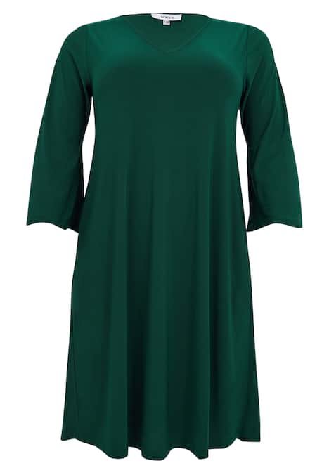 Kleid mit V-Ausschnitt
