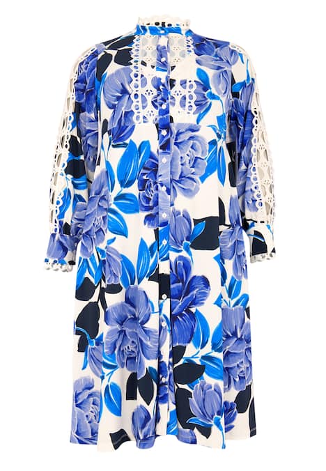 Kleid mit Blumenmuster