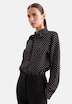 Damen Ausgestellte Bluse - Druck