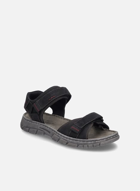 Herren Sandale Brendan 01, schwarz