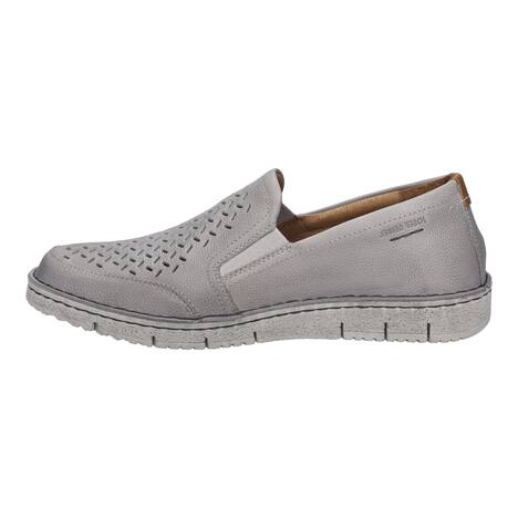 Herren Slipper Ruben 27, hellgrau