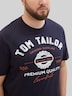 T-Shirt mit Logo Print