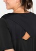 Funktionsshirt Kurzarm Uni Rundhalskragen