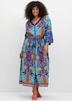 Kleid 3/4-Arm Print