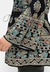 Longbluse Langarm Sonstiges Muster Ohne Kragen