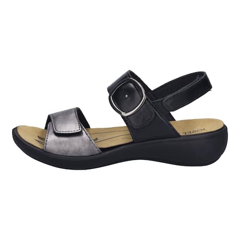 Damen Sandale Ibiza 12, basalt-kombi