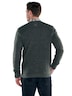 engbers Herren Pullover aus Merinogarn , Dunkelgruen