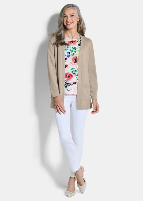 Elegante Strickjacke mit Kaschmir