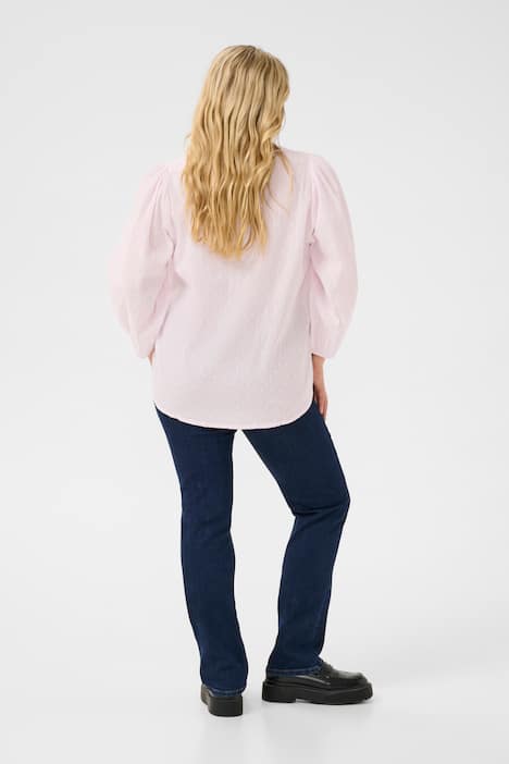 Langarm-Bluse Regular fit