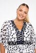Kleid mit Punktdruck