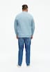 Sweatshirt mit Rippstruktur