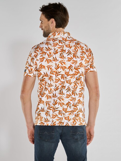 Herren Polo-Shirt regular , Orange