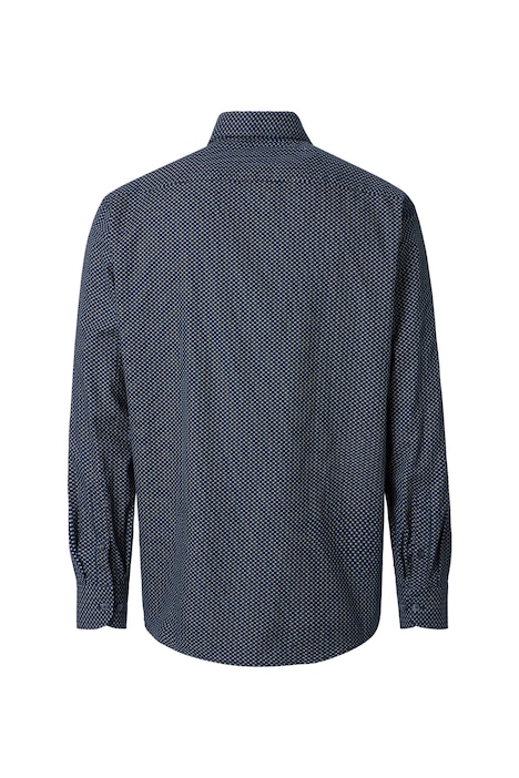 Freizeithemd Langarm Print Comfort Fit