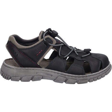 Herren Sandale Brendan 05, schwarz-kombi