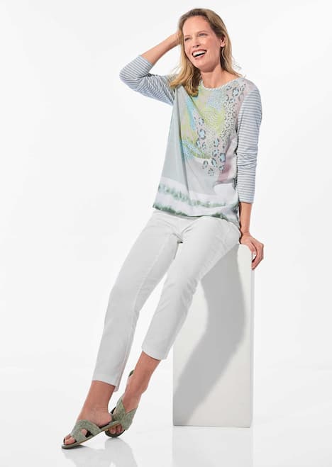 Blusenshirt mit Mustermix