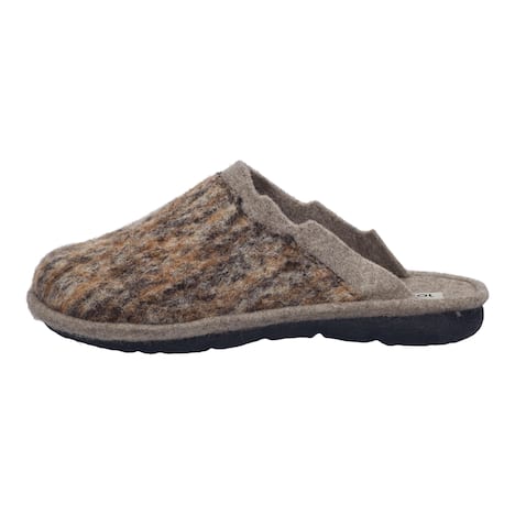 Damen Hausschuh Lille 07, braun-multi