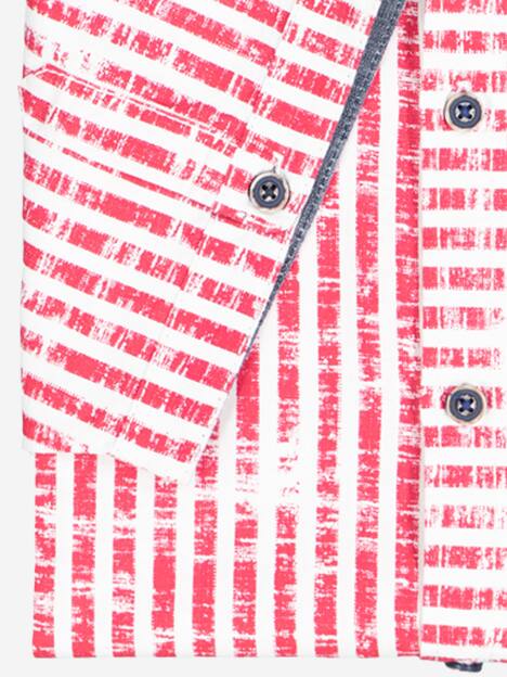 Kurzarm-Hemd gestreift