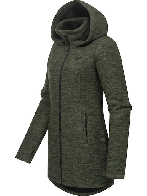 Longstrickjacke Leysha Melange