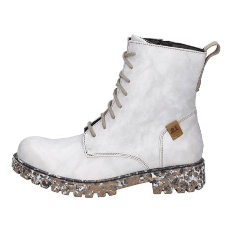 Damen Stiefelette Marta 02, offwhite