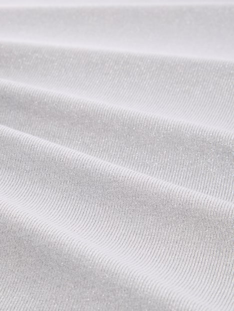 Lockerer Pullover mit Glitzer-Effekt