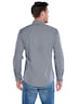 Herren Langarm-Hemd gemustert , Marineblau