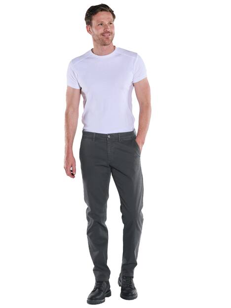 engbers Herren Chino regular , Grau