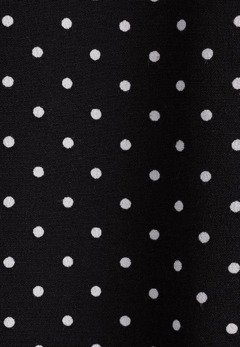 Damen Ausgestellte Bluse - Druck