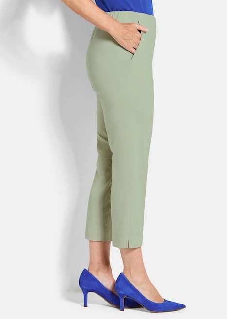 Elegante 7/8-Hose mit Biesen