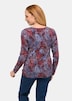 Sportlich-femininer Druckpullover