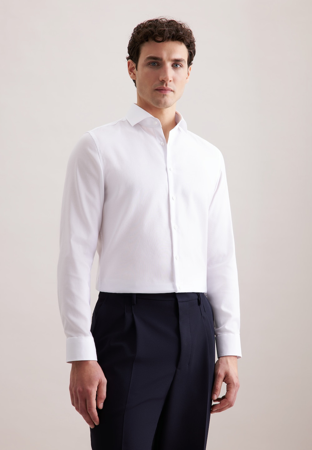 Herren Business Hemd - Uni