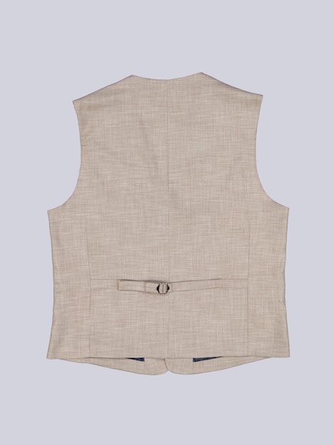 Herren Sakko-Weste slim fit , Beige