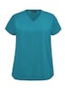 Luftiges Shirt mit schmaler Blende