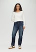 Jeans / Curvy Fit / Mid Rise / Slim Tapered Leg