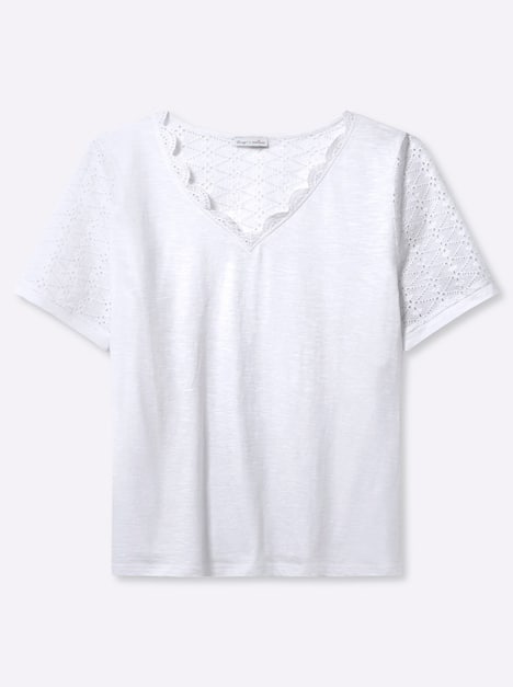 Shirt Kurzarm Ohne Kragen