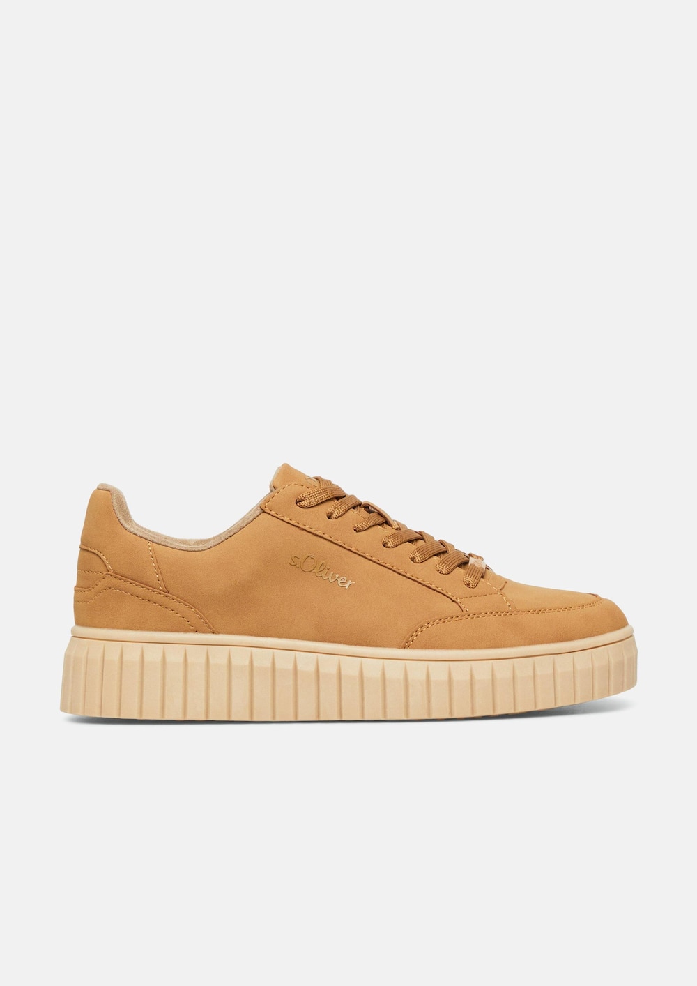 Sneaker mit Plateau-Sohle