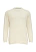 Crew-Neck-Pullover mit Farbeffekt